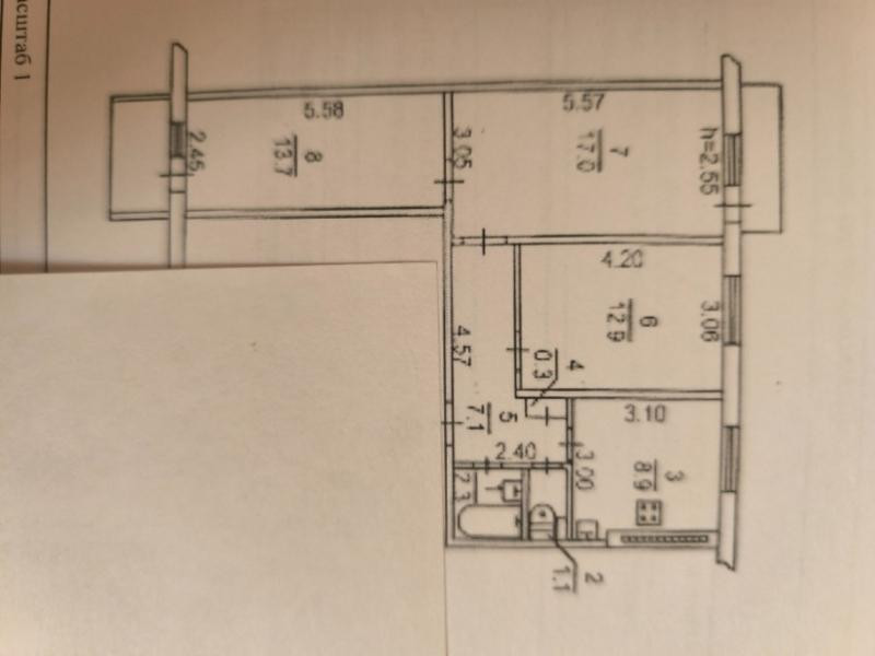 Продается 3 - х комнатная квартира, мкр. Текстильщик, арт. 4965
