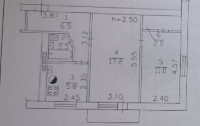 Продается 2 - х комнатная квартира, ул. Краснофлотская (ДОБ) арт 3364