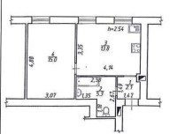 Продается 1 комнатная квартира, ул. Нарпитовская арт 3629