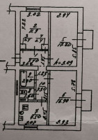 Продается 3-х комнатная квартира, ул. Лавренёва, 5-й участок, арт. 5075