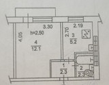 Продается 1 комнатная квартира, ул. Щетинина (АС Щетинина) арт 2978