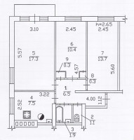 Продается 3 - х комнатная квартира, пр-т Германа Титова арт 3678