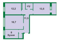 ИПОТЕКА Продажа 3 - х комнатная квартира, ул. Проходчиков.