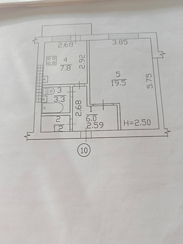 Продается 1 комнатная квартира, ул. Прожекторная, арт. 4868