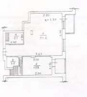 Продается 1 комнатная квартира, ул. Артема (ЖК «Фаворит») арт 3799