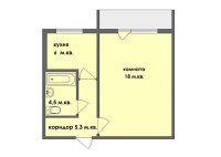 Продается 1 комнатная квартира, ул. Прожекторная арт 3193